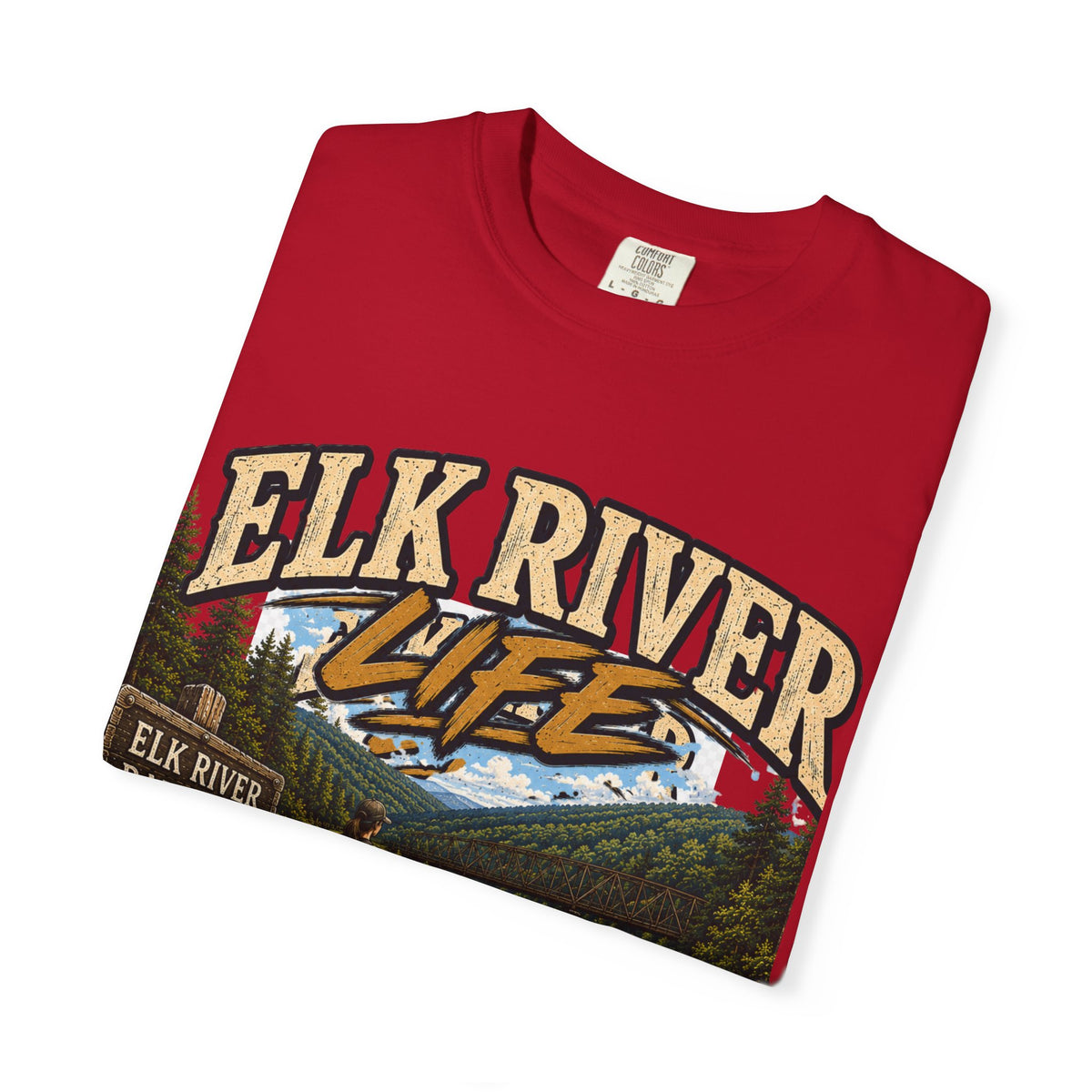 Elk River Life West Virginia Comfort Colors T-Shirt