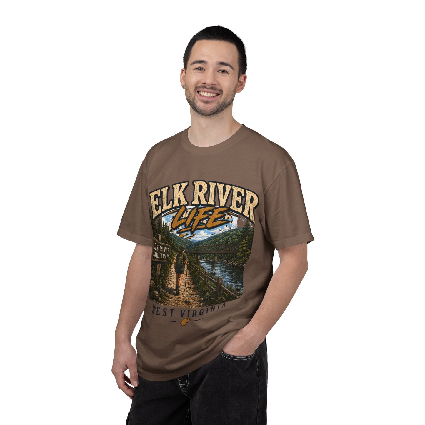 Elk River Life West Virginia Comfort Colors T-Shirt
