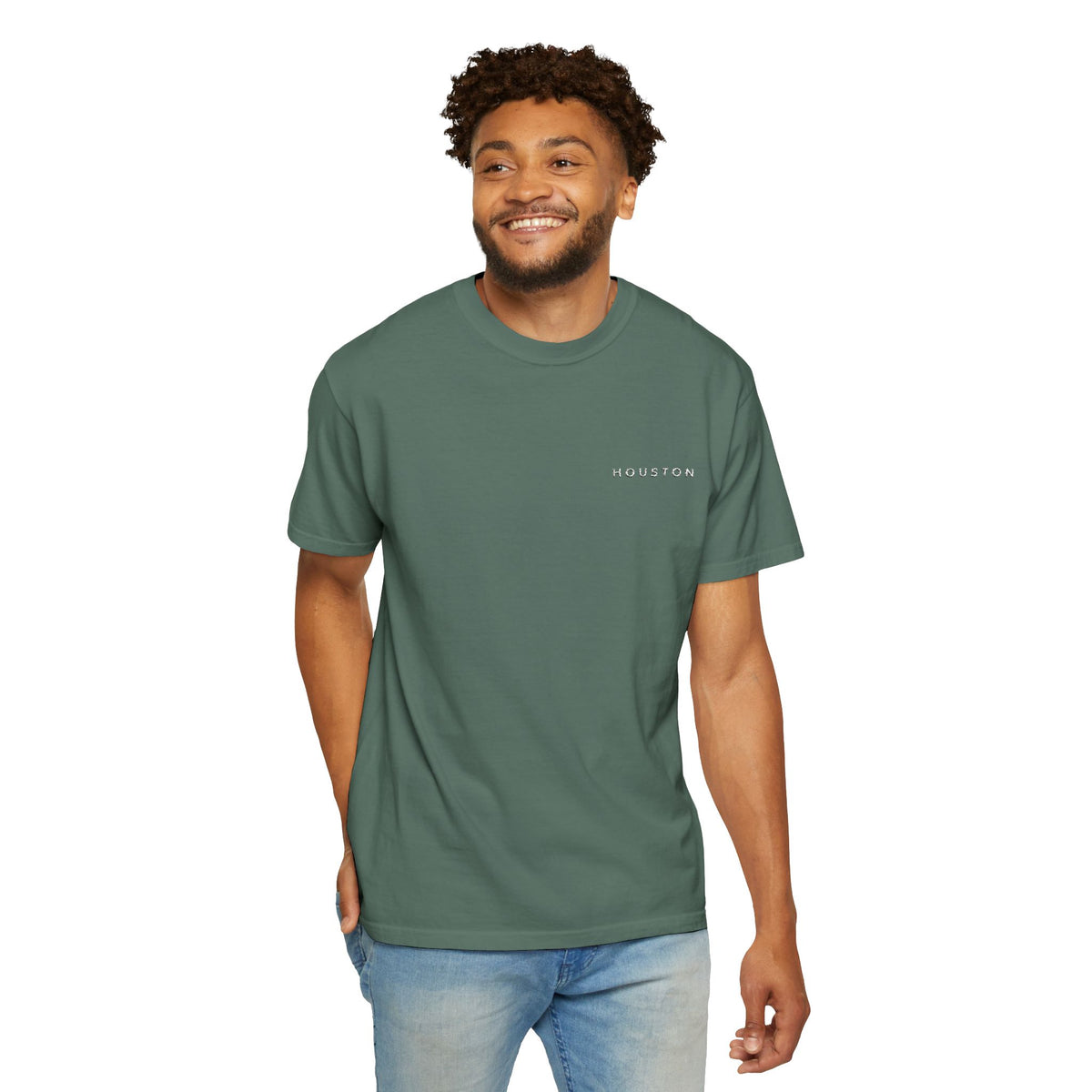 Houston Shirt, Minimalist H-Town tee, Embroidered Houston Shirt, Houston Texas Apparel, Modern City Gift